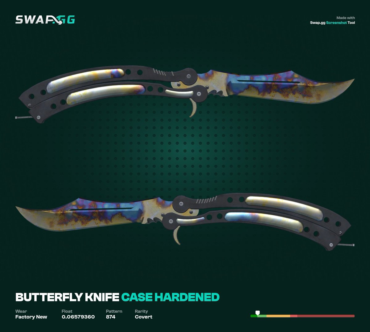 Selling btf case hardened fn for the highest offer.

Dm me