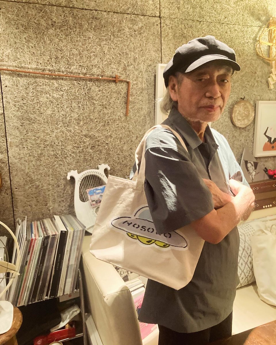 細野晴臣 細野さんと晴臣くん 限定 オッサンCAP 水色