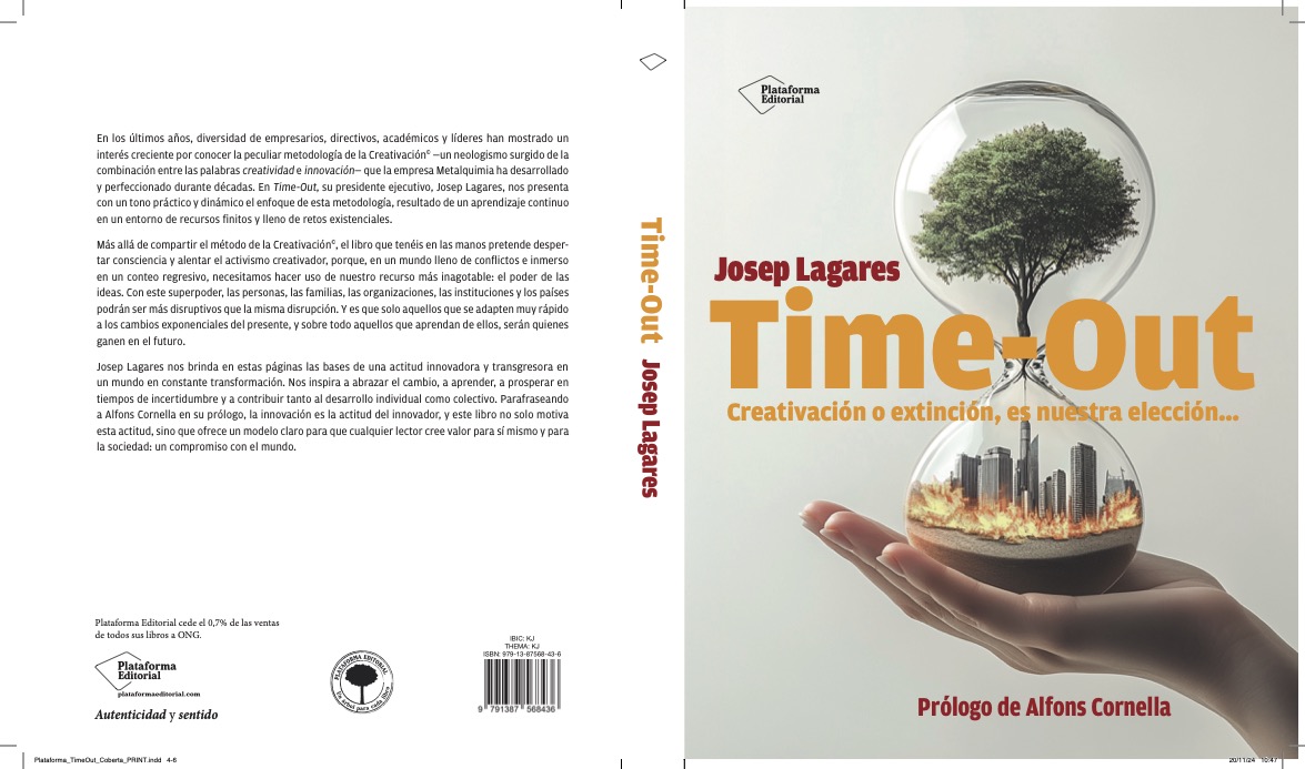 En este libro, <a href="/JosepLagares/">Josep Lagares</a>, presidente ejecutivo de <a href="/MetalquimiaNews/">MetalquimiaNews</a> nos habla sobre la #creativación, que es la combinación de la #creatividad e #innovación. Así, el nos motiva a aprender, a prosperar y a contribuir al desarrollo individual y colectivo. bit.ly/43xKH8T