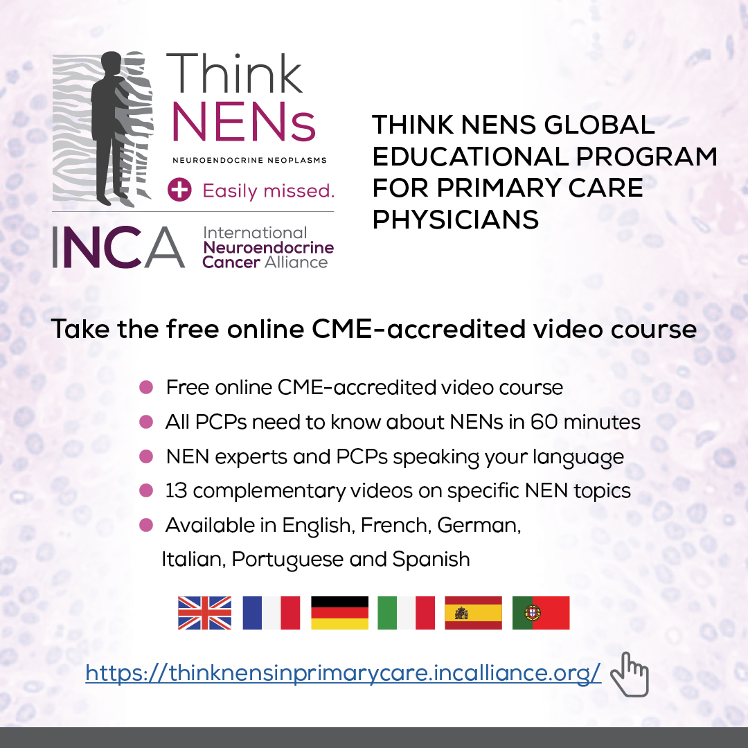 NET Cancer Day (@netcancerday) on Twitter photo š·Dr. Jaume Capdevila <a href="/Ja_Capdevila/">Jaume Capdevila</a> in #ThinkNENs: āThe problem of NETs is that they donāt have typical symptoms. If you have some x-rays of patients with lung symptoms that donāt disappear, and you see tiny lesions, that could be NET.ā
šShare with your PCPs to help them š·Dr. Jaume Capdevila <a href="/Ja_Capdevila/">Jaume Capdevila</a> in #ThinkNENs: āThe problem of NETs is that they donāt have typical symptoms. If you have some x-rays of patients with lung symptoms that donāt disappear, and you see tiny lesions, that could be NET.ā
šShare with your PCPs to help them