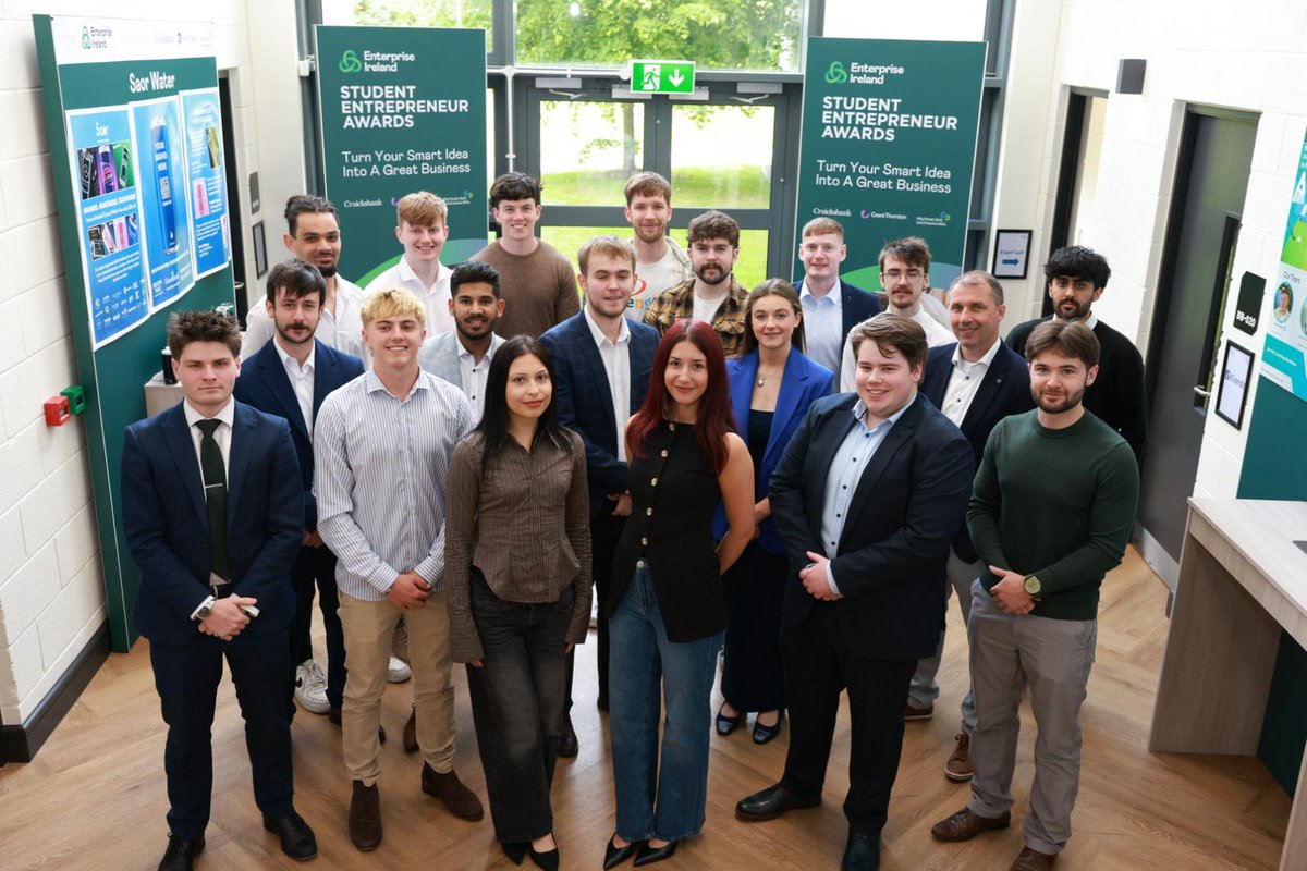 The 2025 Student Entrepreneur Awards are underway this morning at TUD Blanchardstown, where 10 finalist teams from universities across Ireland are pitching their innovative ideas to a panel of expert judges.

Now in its 44th year, the competition is one of Ireland’s