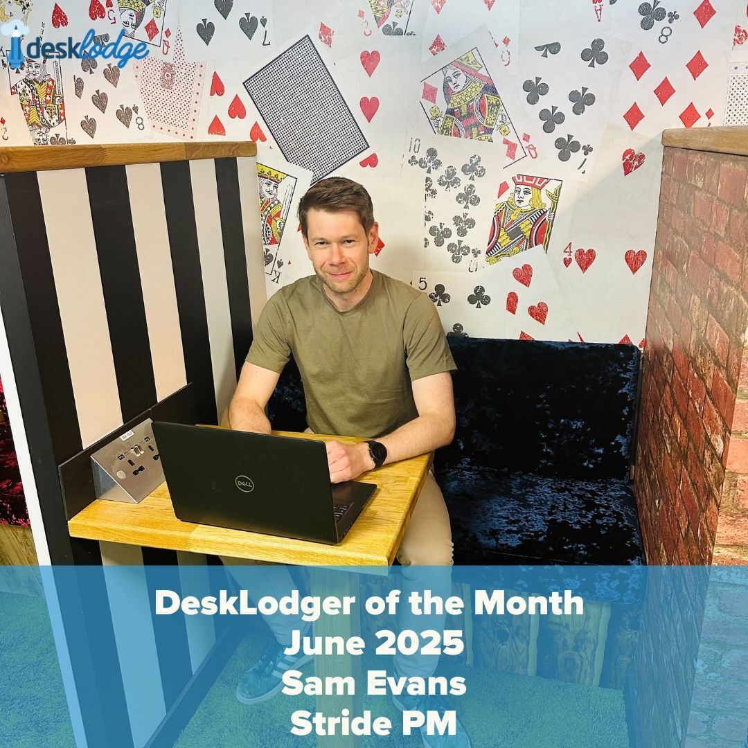 DeskLodger of the Month - June 2025 - Sam Evans🚀

This month’s DeskLodger of the Month is a business owner, environmental protector, and brand-new dad! Read why Sam Evans started Stride Project Management.  

hubs.la/Q03pW8-20 

#desklodge #coworking #community #bristol