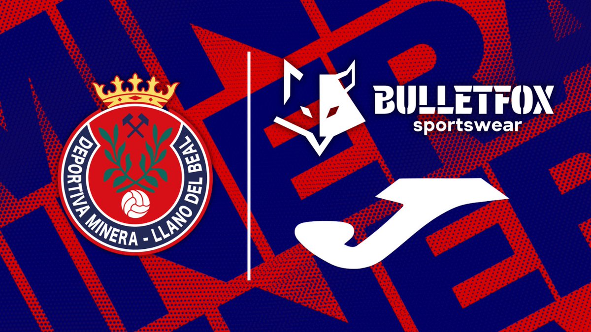 DeportivaMinera's tweet photo. 🤝BulletFox volverá a ser la proveedora de la ropa oficial de juego de la #DeportivaMinera durante la temporada 2025/2026

🤩Además, este año trae a Joma, marca deportiva líder a nivel nacional, que confeccionará la ropa de paseo

¡Encantados de vestir con estas marcas tan 🔝! https://t.co/aOaPKiMs0Q