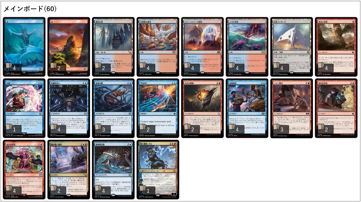 魔女の野望を用いたコンボデッキです。精神接合器に4つカウンターが乗っている状態で、 魔女の野望で魔女の野望とコイン弾きを拾うことで、ライブラリの枚数分 コイン弾きを唱えることができます。 https://t.co/3K6N9zBVX3 #HareruyaWayfinder