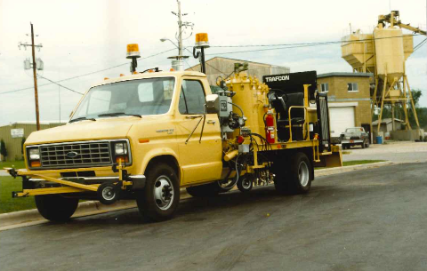 WS_WilsonScott's tweet photo. Wilson and Scott, 1986. 

It’s always rewarding to look back and see how far we’ve come, from vehicle upgrades and advanced kit, to retiring those iconic head-to-toe red jumpsuits 😅

#Throwback #WilsonAndScott #RoadMarkingThenAndNow  #mgrouphighways #socialvalue https://t.co/NxUmFv61R1