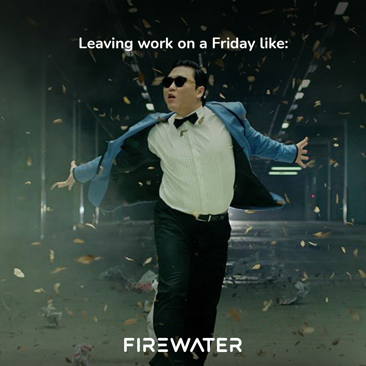 Leaving work on a Friday like: 🕺💃🎉
It's not just an exit, it’s a full-blown performance. (We’ve earned it.)

#FirewaterDigitalMarketing
