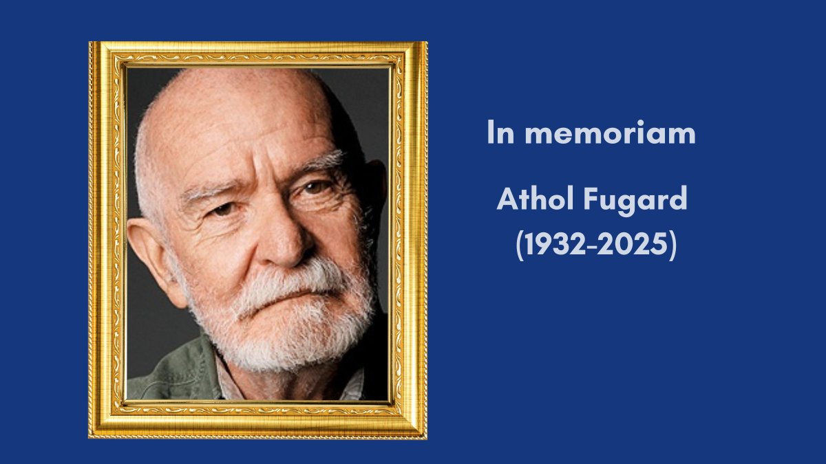 Flockemann honours the life and work of Athol Fugard (1932–2025): a long and extremely productive career spanning nearly seven decades and at least 30 plays. doi.org/10.17159/sajs.…