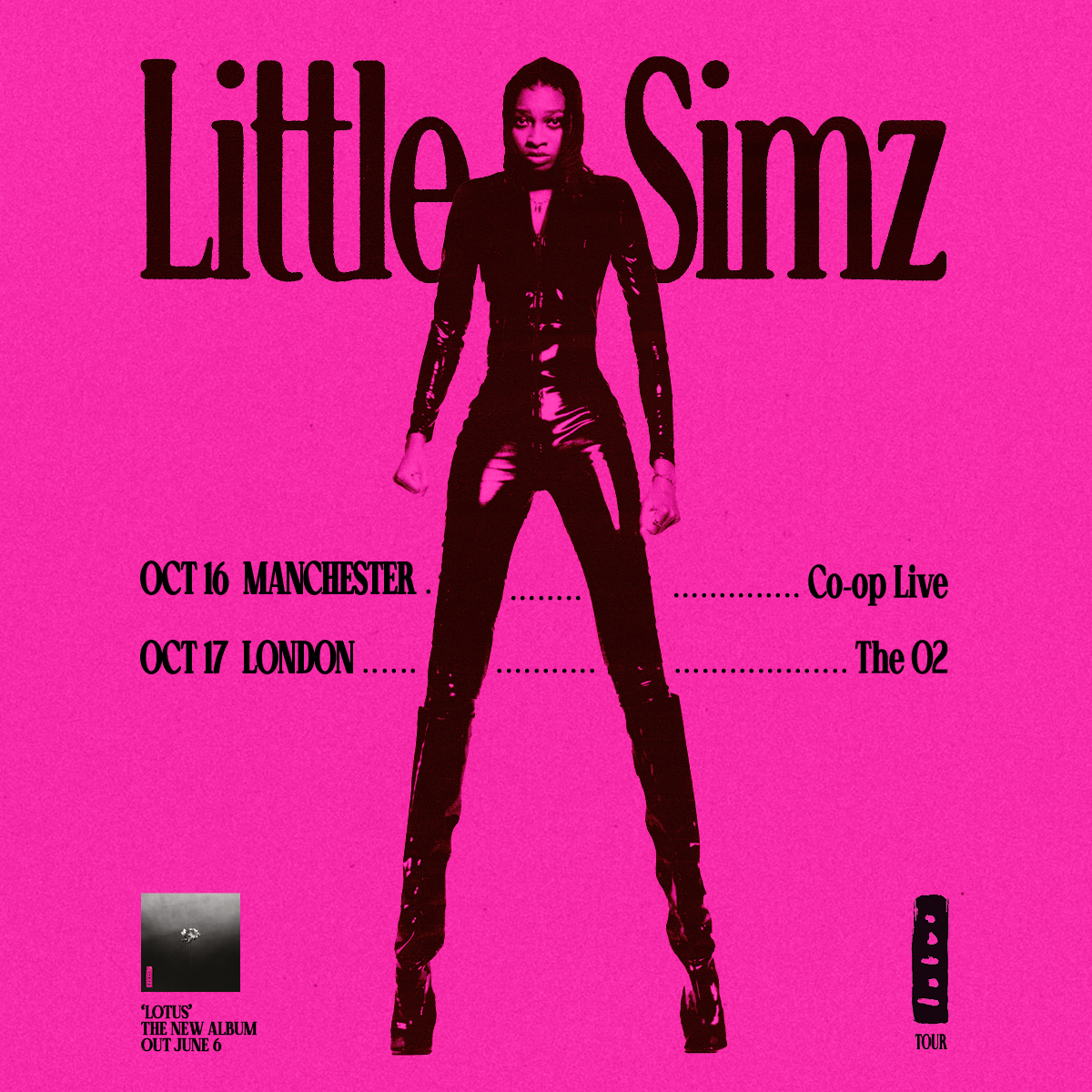ticketmasteruk (@ticketmasteruk) on Twitter photo The wait is over – Little Simz’s new album, Lotus, is out now 🎧 You know what to do, listen in, and grab your tickets for the November tour. 🪷
<a href="/LittleSimz/">Little Simz</a>
<a href="/TheCoopLive/">Co-op Live</a>
🎟️ >> bit.ly/3J7OTl0 The wait is over – Little Simz’s new album, Lotus, is out now 🎧 You know what to do, listen in, and grab your tickets for the November tour. 🪷
<a href="/LittleSimz/">Little Simz</a>
<a href="/TheCoopLive/">Co-op Live</a>
🎟️ >> bit.ly/3J7OTl0