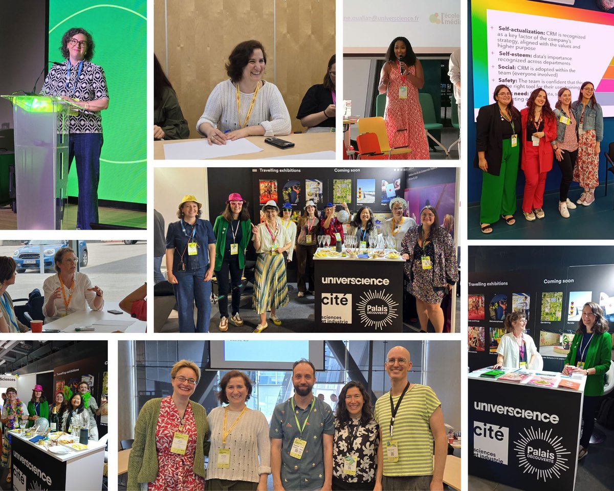 📍 Farewell from Warsaw! #Ecsite2025 comes to a close after 3 days of inspiring sessions, exchanges, and a vibrant Happy Hour showcasing our #Dance exhibition.

Thank you to all who visited Booth 14, and to the @ecsite &amp; Copernicus teams!

#Science #TouringExhibitions #Networking
