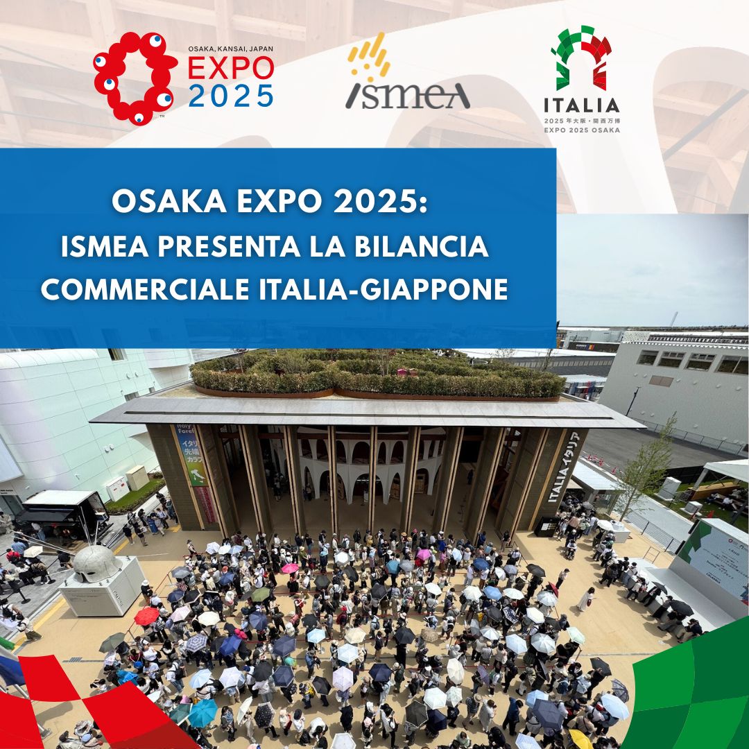 Ismea Official ๐ฎ๐น (@ismeaofficial) on Twitter photo Stamattina allโ#Expo2025 di #Osaka, durante il convegno organizzato da <a href="/fqualivita/">Fondazione Qualivita</a> e Origin Italia con <a href="/SocialMasaf/">Ministero dell'Agricoltura</a>, il DG di #ISMEA Sergio Marchi ha presentato la bilancia agroalimentare Italia-Giappone:
๐ Export 2024: 1,9 mld โฌ +14% vs 2023
#MadeInItaly #ItaliaGiappone Stamattina allโ#Expo2025 di #Osaka, durante il convegno organizzato da <a href="/fqualivita/">Fondazione Qualivita</a> e Origin Italia con <a href="/SocialMasaf/">Ministero dell'Agricoltura</a>, il DG di #ISMEA Sergio Marchi ha presentato la bilancia agroalimentare Italia-Giappone:
๐ Export 2024: 1,9 mld โฌ +14% vs 2023
#MadeInItaly #ItaliaGiappone