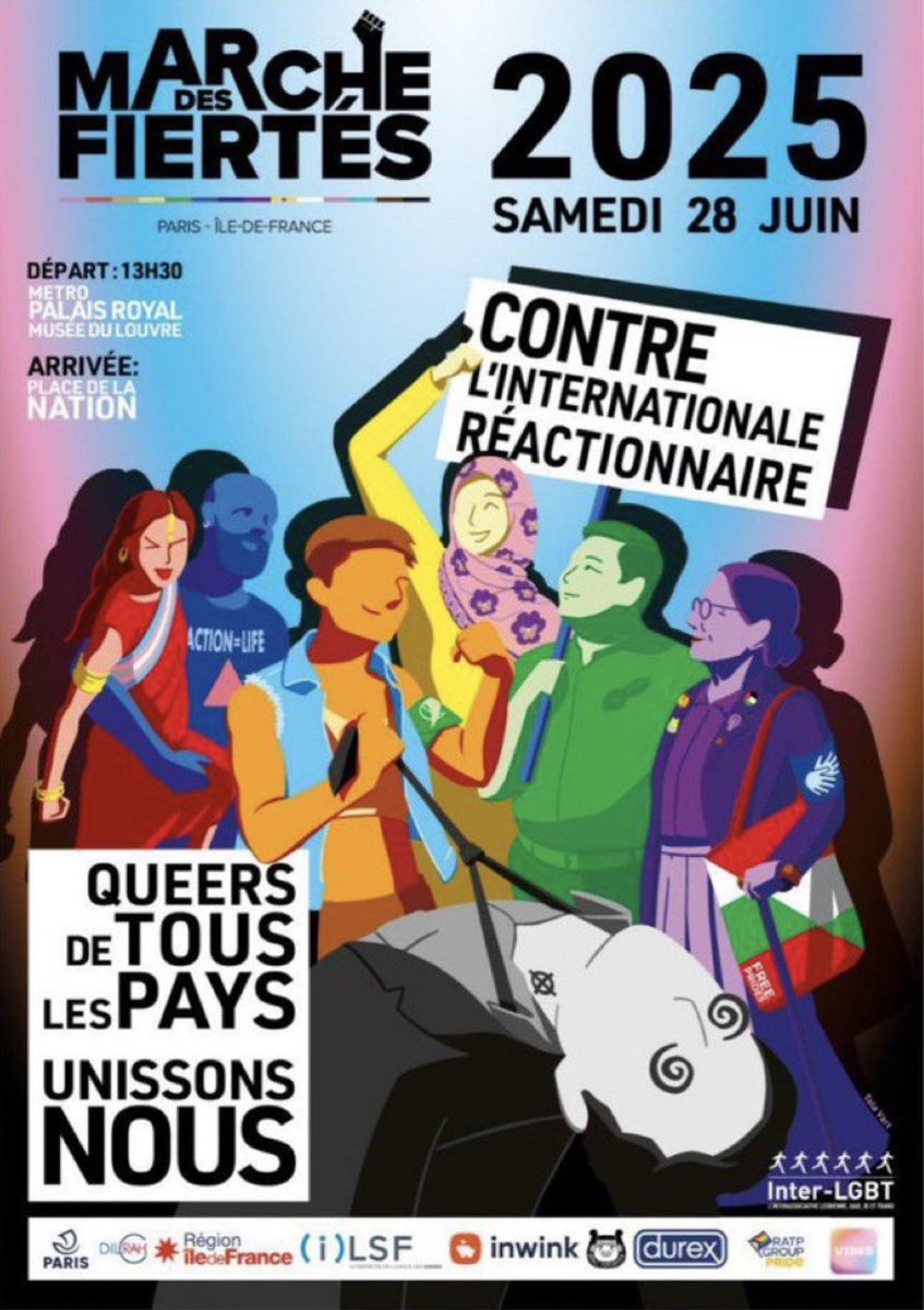 PierreLiscia's tweet image. La Région a toujours été en première ligne de la lutte contre l'homophobie. Mais cette affiche est juste un gloubi-boulga haineux de revendications politiques absurdes qui n'ont plus rien à voir avec les droits LGBT.
@vpecresse et la @DILCRAH ont raison de retirer leur soutien.