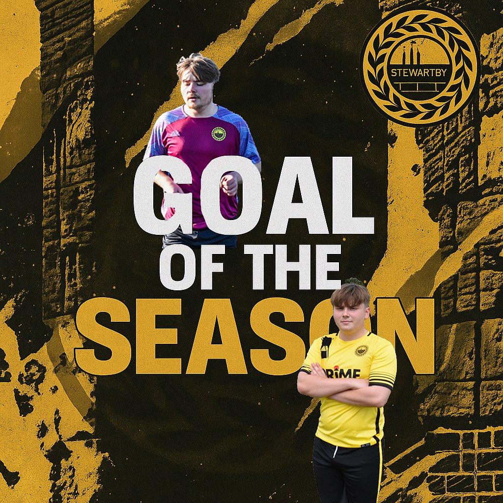 ⚽ GOAL OF THE SEASON 🏆
Awarded to Tyler Welch for his outrageous strike against Kempston Rovers — a moment of pure brilliance as he lobbed the keeper from distance and left everyone stunned.
A goal that’ll be remembered for a long time 🔥
Well deserved, Tyler 👏💛🖤