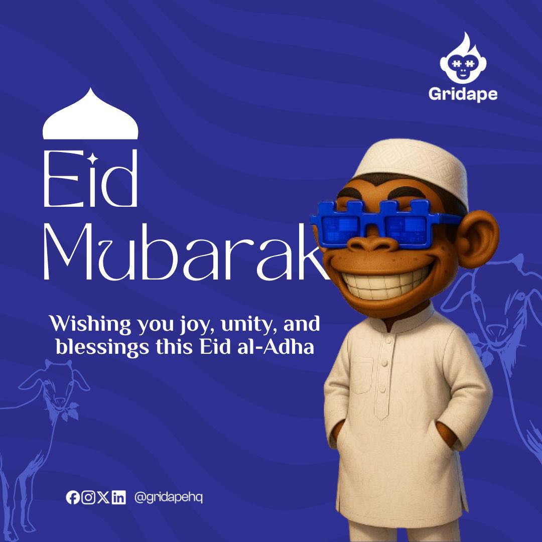 gridapehq's tweet photo. May this Eid al-Adha bring peace, reflection, and generosity to your heart and home.
From the Gridape team — celebrating togetherness in every message.
#EidMubarak #EidAlAdha #Gridape #emailmarketing #GridapeHQ https://t.co/yXh062pkcs
