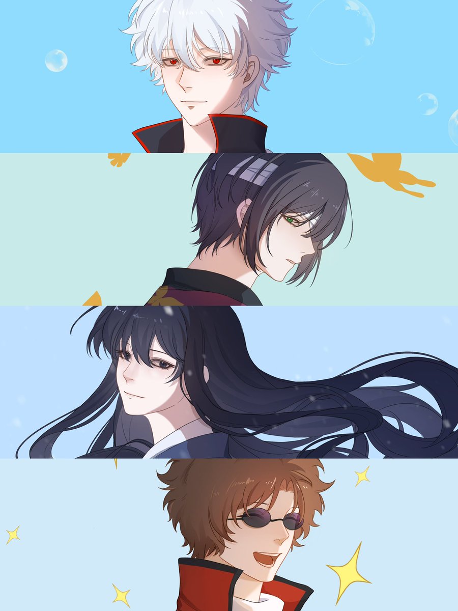 #銀魂 
#攘夷四天王