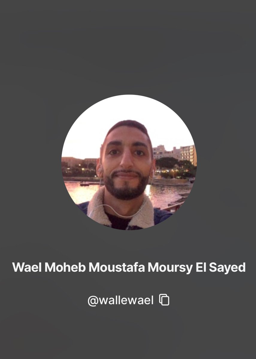vision12347's tweet photo. ⚠️ Scammed by Wael Moheb Moustafa Moursy El Sayed Originally from Egypt, currently in Denmark. He took money from me and others, then blocked us and disappeared. Please be careful if you come across him. Any info or help is appreciated. #ScamAlert #Denmark #Fraud https://t.co/ZcElVRP2rn