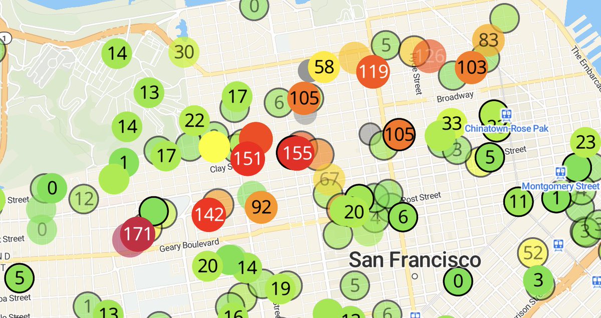 Leirbagflow's tweet image. sounds/looks/smells like there&apos;s a pretty destructive fire  somewhere near spruce/parker/commonwealth/cook between geary and euclid. just woke up to a strong burning smell in my apartment.

i heard partial building collapse over the radio. i hope everyone is safe. scary stuff.