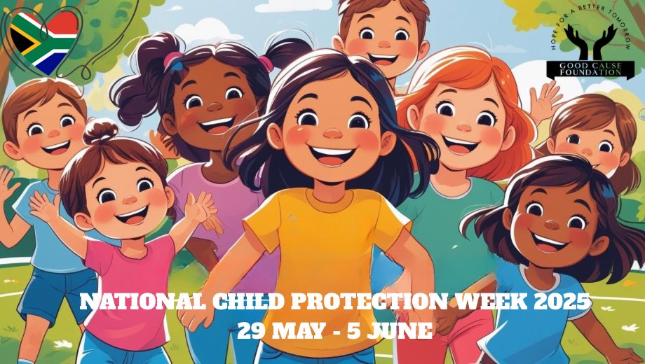 GoodCauseFdn's tweet image. We would like to express our never ending commitment to child protection and encourage everyone to play a role in safeguarding children. We also fully support the theme; "Working Together to End Violence Against Children”

Let us unite to protect our children!🤍🖤👧🏻🧒🏼👦🏽👩🏾🧑🏿
