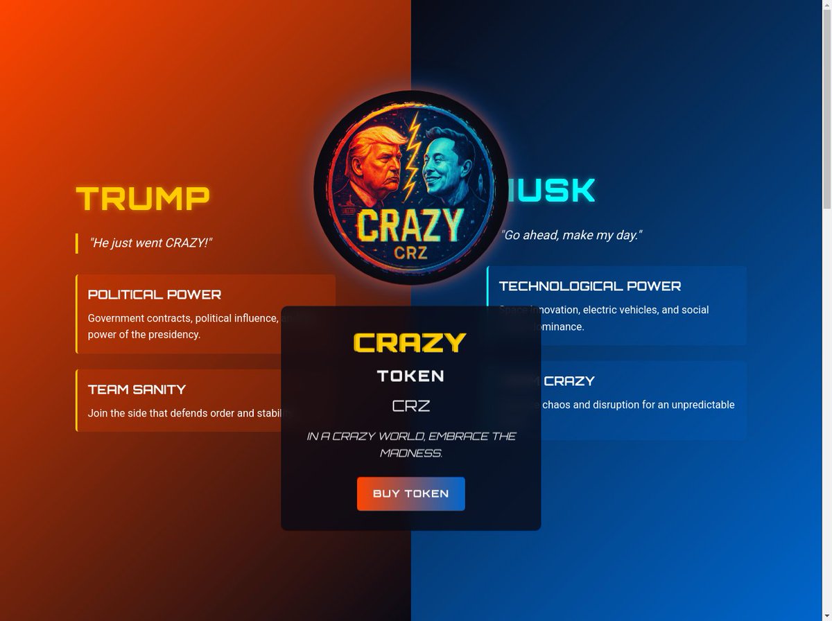 thecrazytoken's tweet photo. @chinesexiaolu 

So, which side are you on? Are you with me?

https://t.co/te4yxHhsz8

#CryptoNews 
#fourmeme
#ElonMusk 
#DonaldTrump 
#BNBChain 
#BinanceCoin 
#TrumpVsElon https://t.co/kNCfFxUS7r