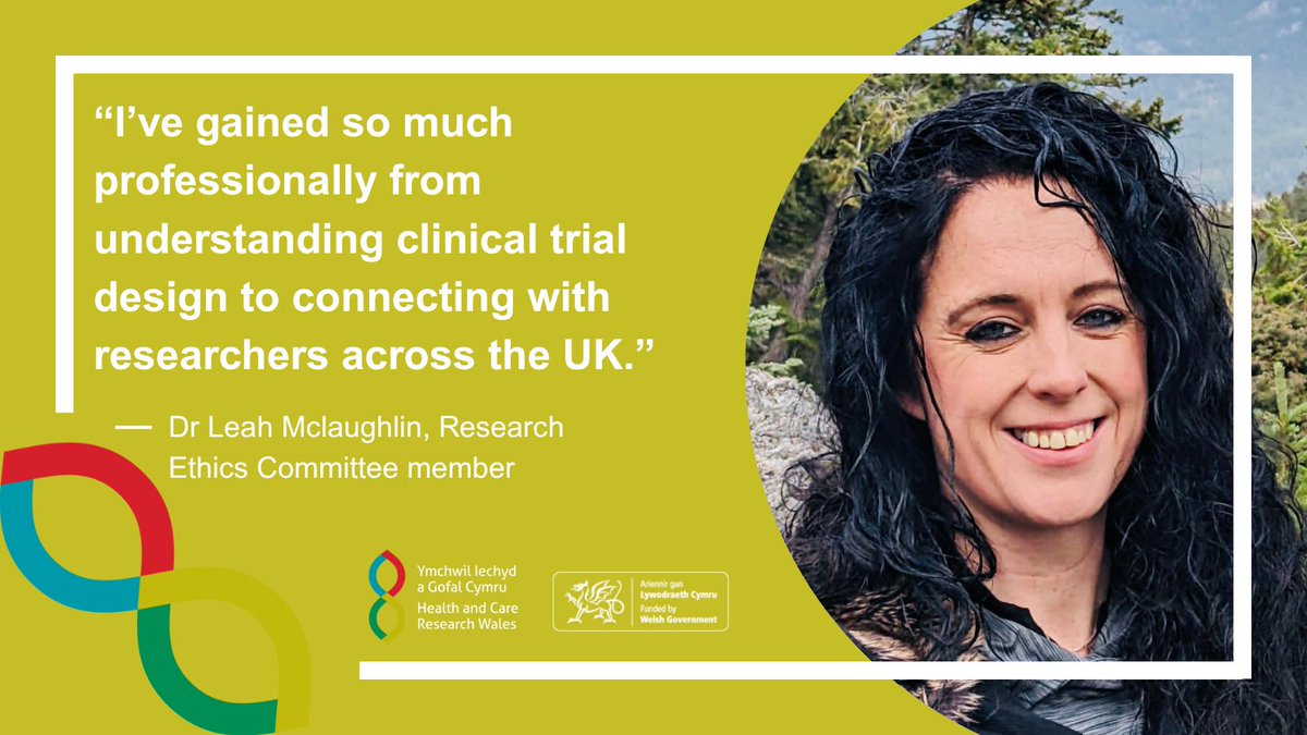 Health and Care Research Wales (@researchwales) on Twitter photo Meet Dr Leah Mclaughlin, a healthcare scientist, who joined a Research Ethics Committee (REC) during the pandemic and found not only a way to give back, but also a space to grow professionally and personally.
Find out more:
healthandcareresearchwales.org/about/blog/cel…
#VolunteersWeek <a href="/TheWKRU/">WKRU</a> Meet Dr Leah Mclaughlin, a healthcare scientist, who joined a Research Ethics Committee (REC) during the pandemic and found not only a way to give back, but also a space to grow professionally and personally.
Find out more:
healthandcareresearchwales.org/about/blog/cel…
#VolunteersWeek <a href="/TheWKRU/">WKRU</a>