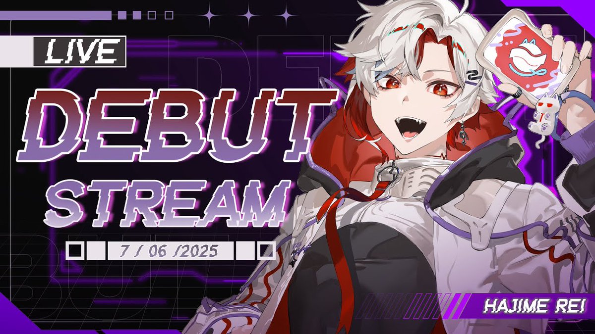 HajimeRei_AS's tweet photo. 【 🔴 LIVE DEBUT 】 
ชีวิตครั้งใหม่กับเด็กหนุ่มอโล่งฉ่าง 「 Hajime | Rei 」

⏰ SAT. 07 JUN 24 - 18:30 GMT+7  
📍Waiting Room : https://t.co/RxKwtek3uM

 #AStars #VtuberTH #Vtuber #HajimeLive https://t.co/tUDrWkunHn