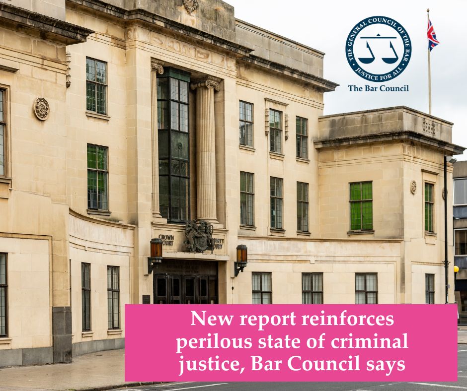 A new report from the Institute for Fiscal Studies has reinforced the perilous state of the criminal justice system.

If we are to end the crisis facing criminal justice and grapple with the unacceptably high backlog, the government needs to provide the resources that are