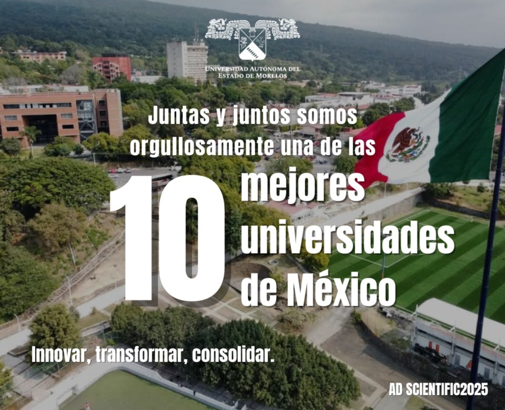 uaemorelos's tweet image. Comunidad #UAEM
Juntas y juntos somos orgullosamente una de las 10 mejores universidades de México.

#Innovar  #Transformar #Consolidar