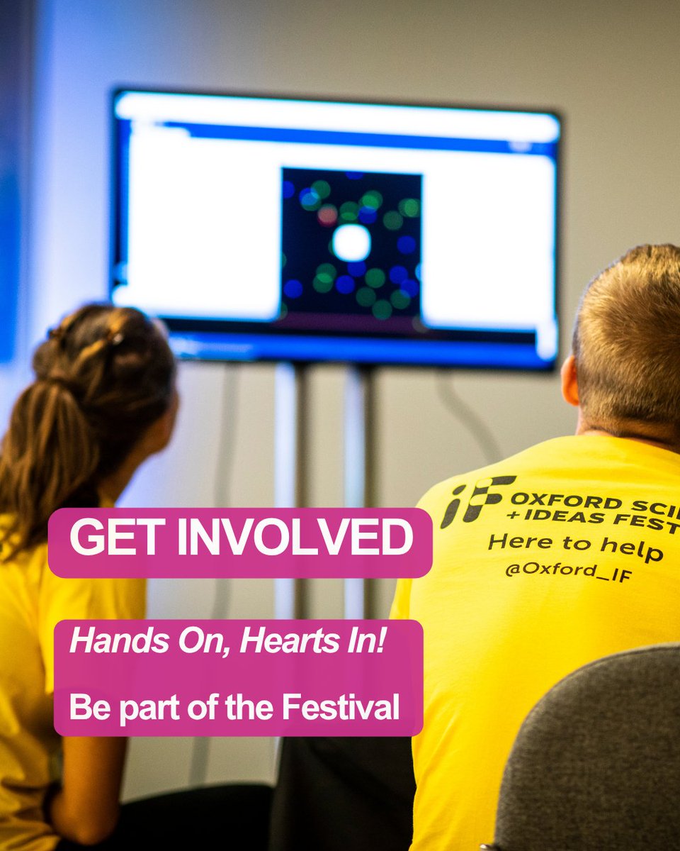 Oxford_IF's tweet image. 🧡 Hearts in Hands-On 🧪
Be the driving force behind great ideas.
Let’s celebrate #VolunteersWeek together!
Join our volunteer team this October — and make a difference!
📲 Sign up today
smartsurvey.co.uk/s/EOI_Voluntee…

#Volunteer #IFOxford #ScienceFestival #OxfordEvents #GetInvolved