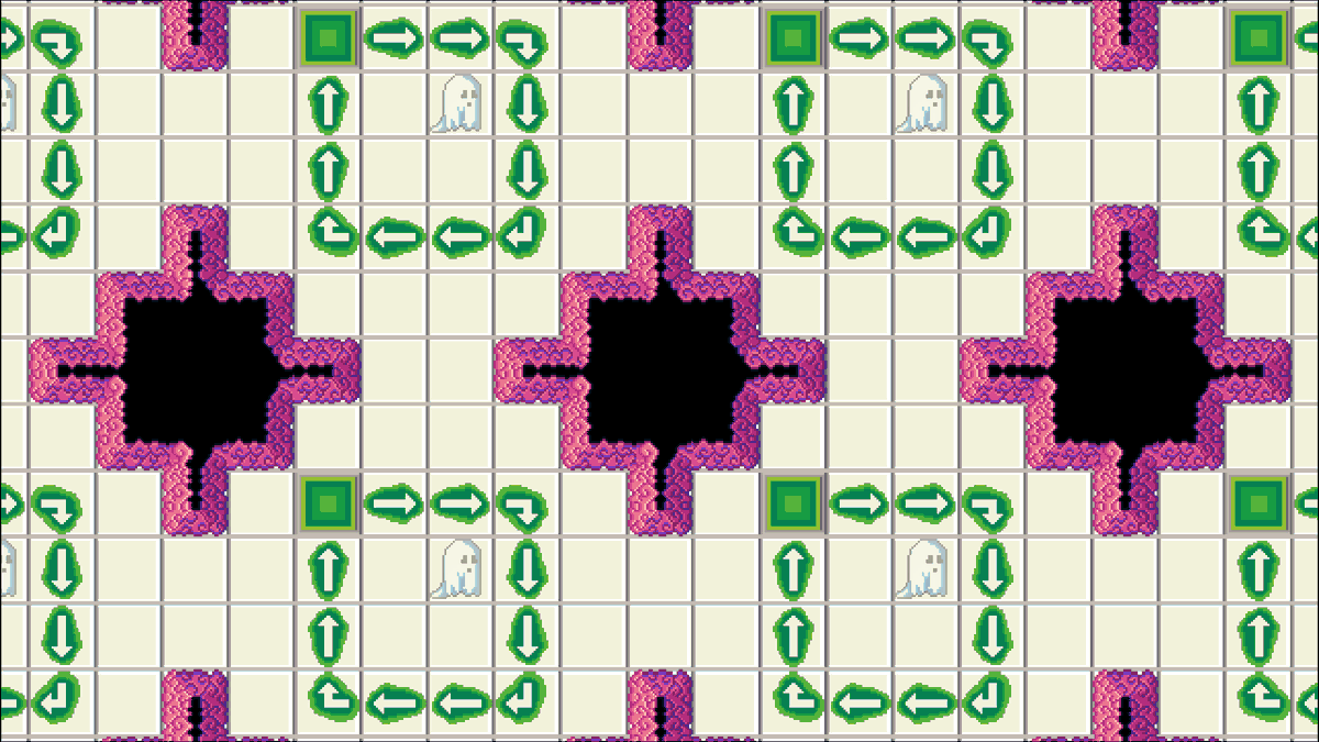 SPassionGames's tweet image. 🎮 You Can't See Ghosts! 👻
A minimalist Sokoban-style puzzle game where everything is invisible. #SteamNextFest #PitchYaGame
👀 Hear/See sound cues for each step made.
🧩 Solve rooms you can't see.
💬 Enjoy an Undertale-inspired meta-narrative.
🖍️ Place markers to map the…