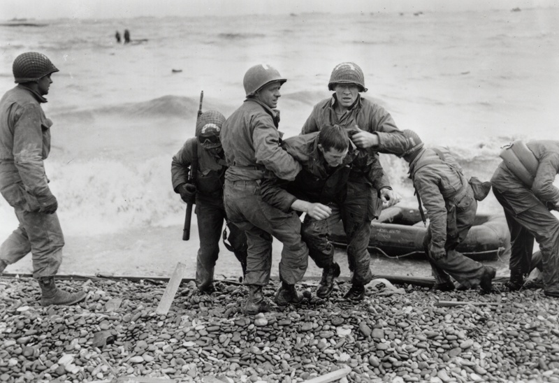 Bloody Omaha. 57 degree water. Nowhere to hide. Medics without morphine, armed only with prayers. Never forget what Americans gave for others here. Over 900 KIA.