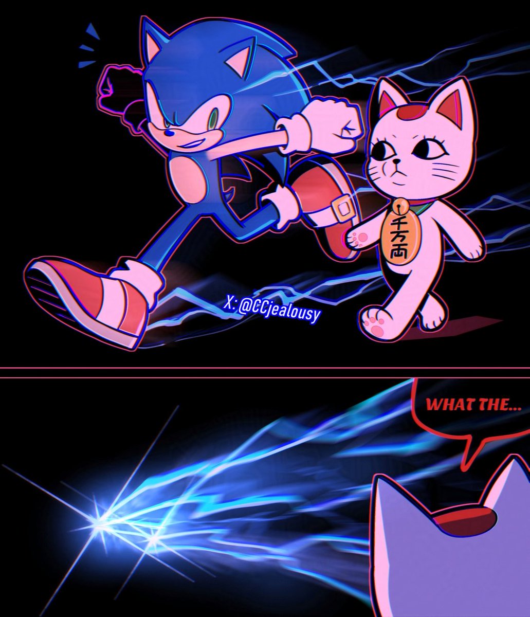 CCjealousy's tweet image. #SonicTheHedgehog