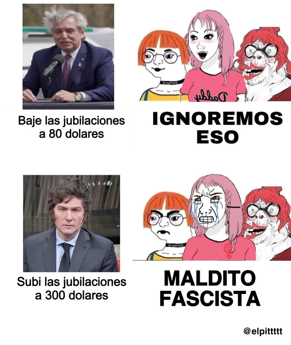 Si al peronismo le importaran los jubilados, le hubieran subido el ingreso cuando fueron gobierno. Oportunidades no les faltaron. Al peronismo lo unico que le interesa es volver al poder para poder volver a robar con impunidad. Argentinos, entiéndanlo de una buena vez.