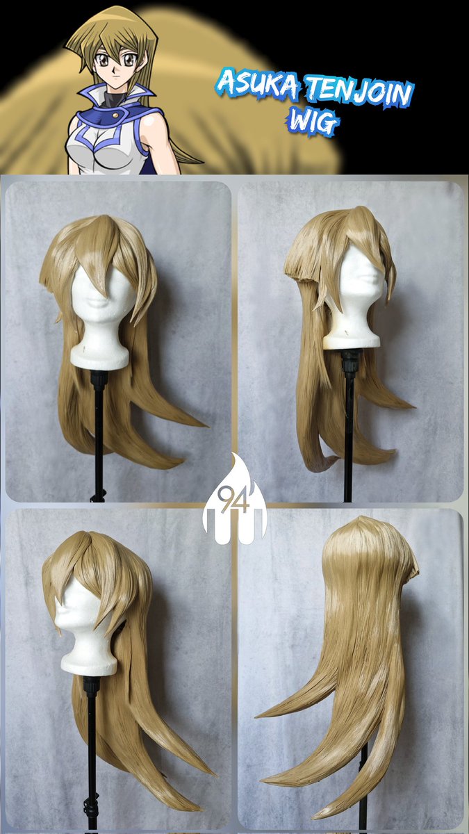 Wheelerin_94's tweet image. Wig Remake for my Asuka cosplay is ready for #Dokomi2025 😊

#cosplaywig #wigwork #cosplay #yugioh #yugiohgx #遊戯王 #遊戯王GX #asukatenjoin #alexisrhodes #天上院明日香 #yugiohcosplay #alexisrhodescosplay #gxcosplay