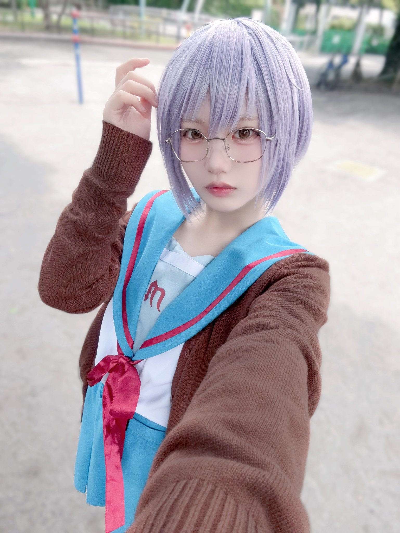 涼宮ハルヒ　コスプレ　長袖　XL 長門有希 Amazon.co.jp: 涼宮ハルヒ すずみやはるひ 長門 有希 ながと