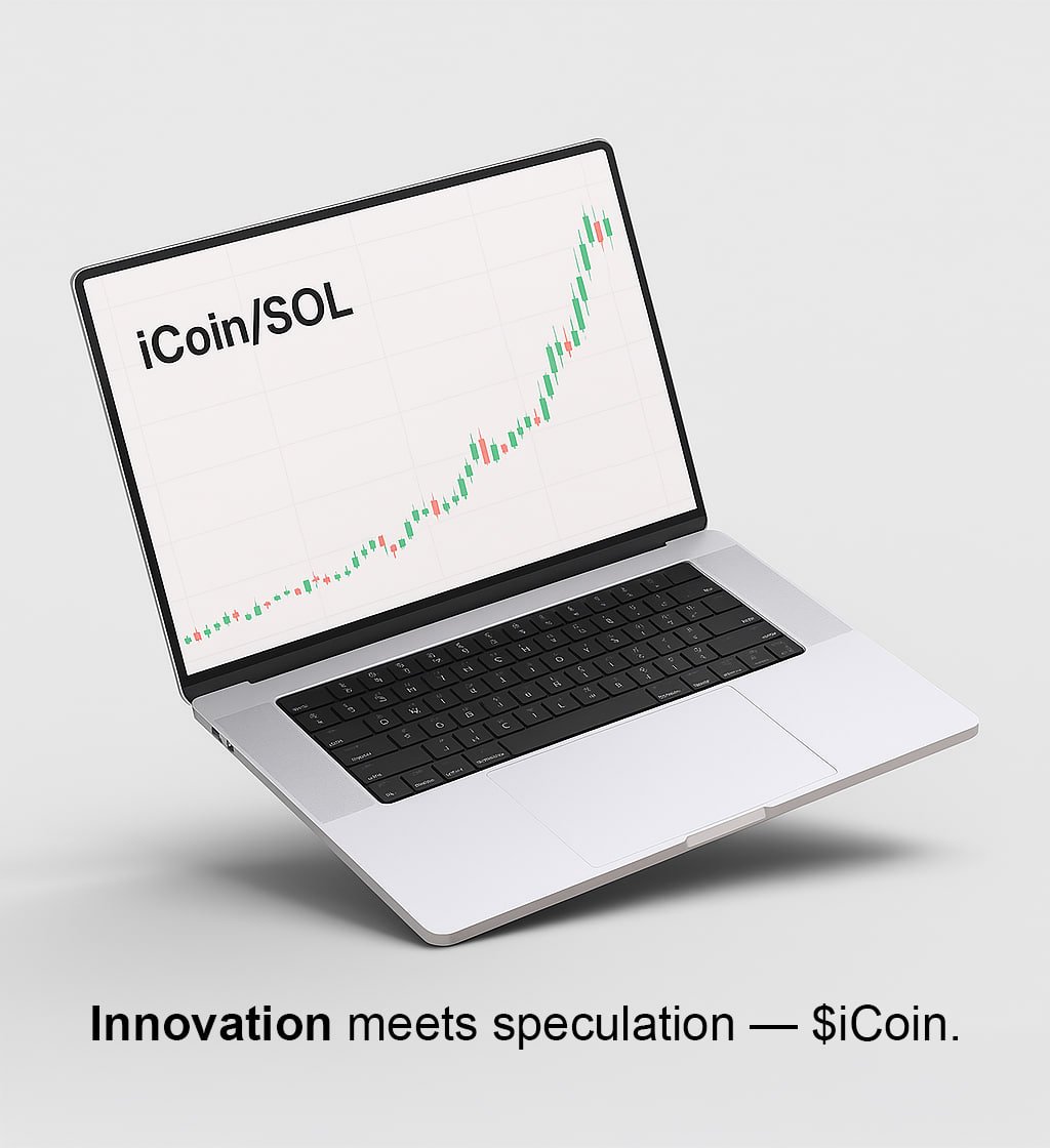 iCoinonSOL's tweet photo. Innovation meets speculation — $iCoin.