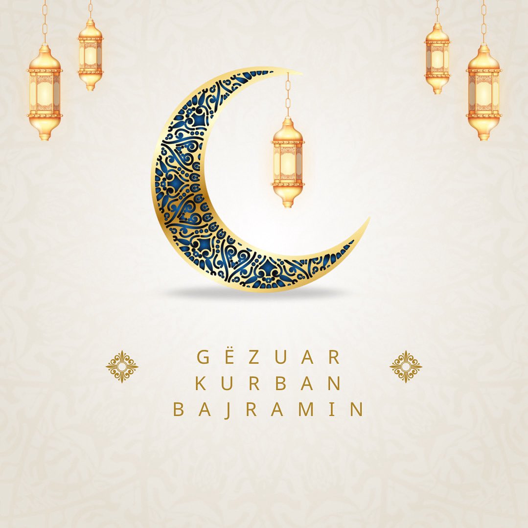 AAT ju uron Gëzuar Kurban Bajramin të gjithë besimtarëve myslimanë 🕌
