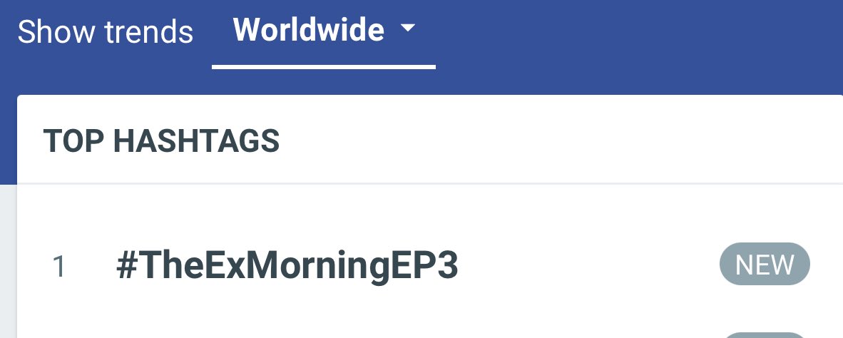 Finally we get 
1 worldwide!!!!!
<a href="/kristtps/">คุณพี⛅💛</a>  <a href="/stjinx_maya/">[S]!MBA</a> 

#คริสสิงโต
#TheExMorningEP3