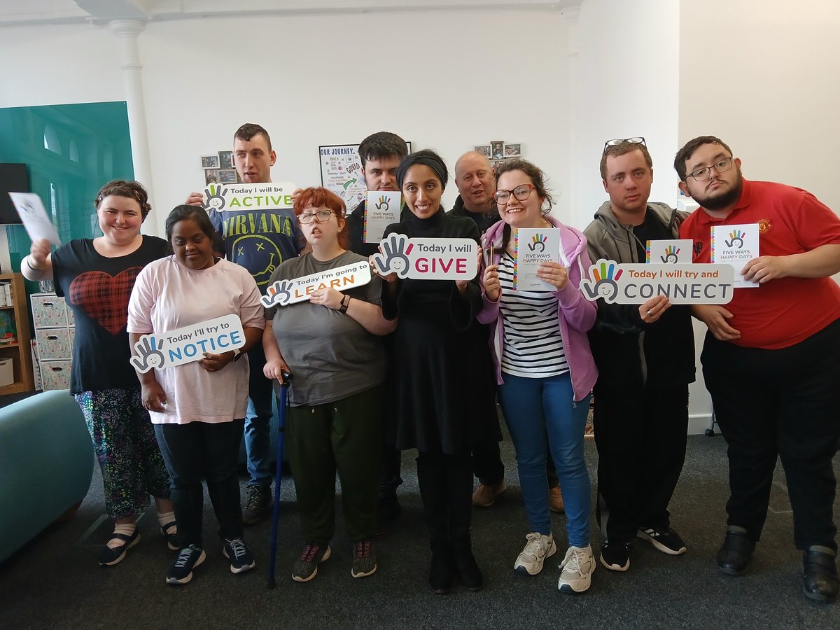 🌟 Huge shoutout to Jen and the team at the Sapphire partnership for an amazing presentation on their delivery of the #5wayshappydays project. 🌟
All involved have embraced the 5 ways to wellbeing into their daily routines.