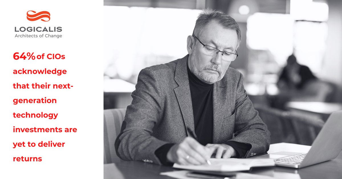 𝟲𝟰% of CIOs surveyed in our 𝟮𝟬𝟮𝟱 #𝗖𝗜𝗢 𝗥𝗲𝗽𝗼𝗿𝘁 acknowledged that their tech investments have yet to deliver 𝗥𝗢𝗜 💶.   

Read about this challenge and more in our 2025 CIO report 👉 za.logicalis.com/cio-report