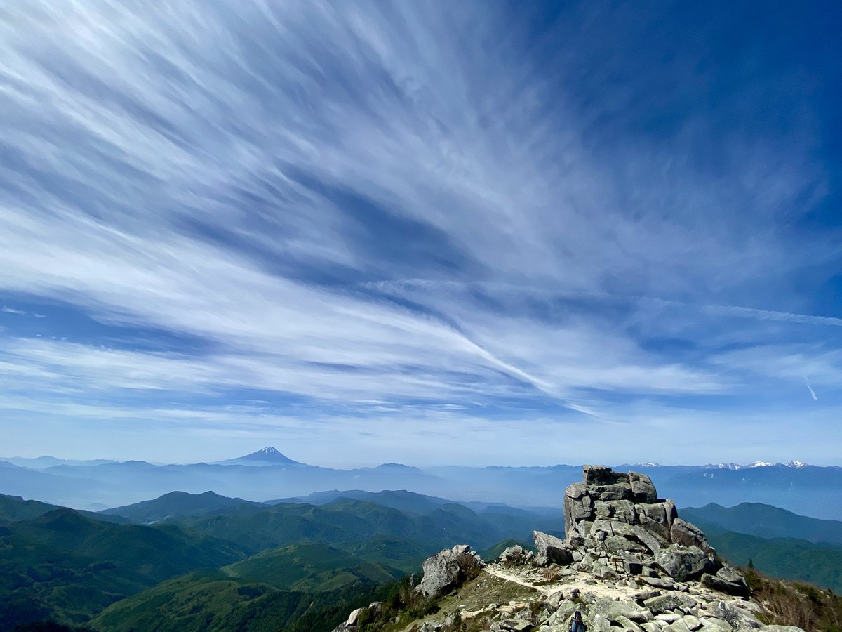 金峰山気持ちよかった〜