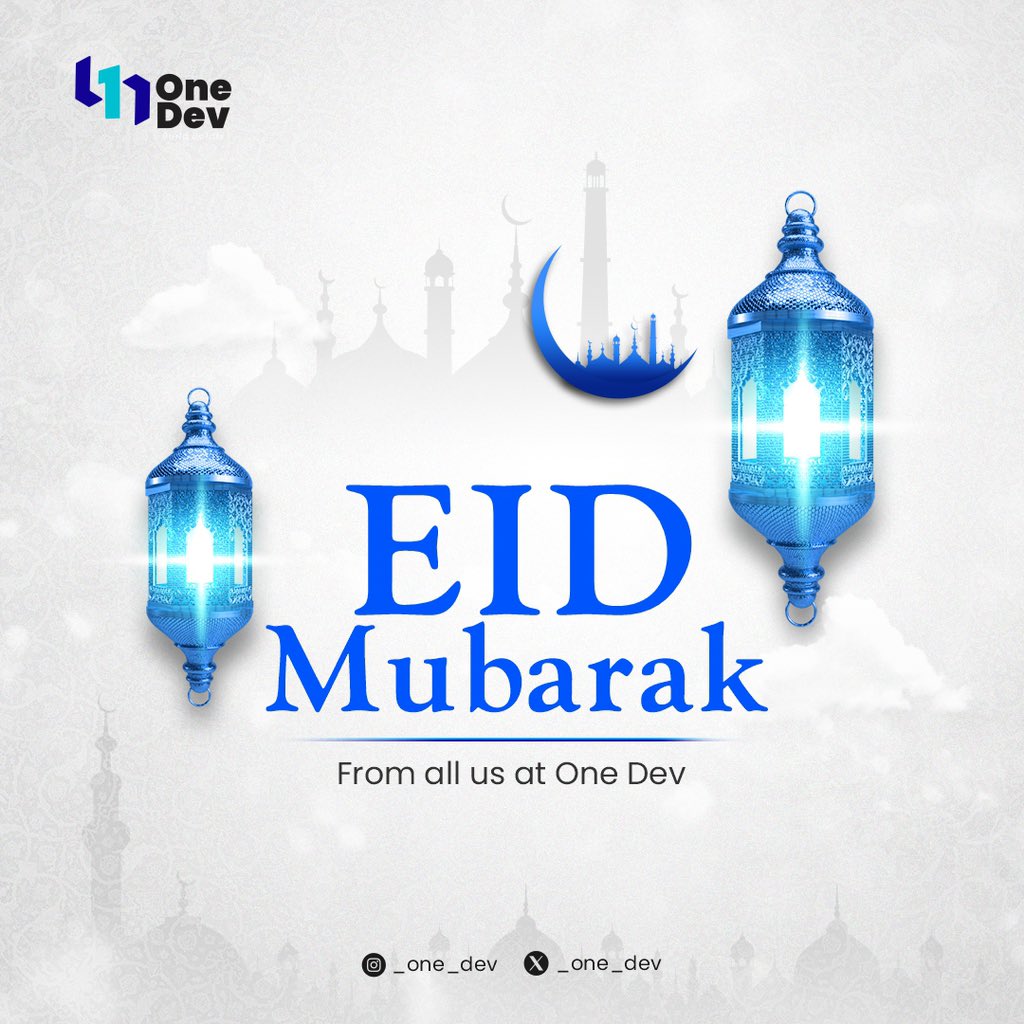 Eid Mubarak to all Muslims from One Dev!

Wishing you all peace, joy, and happiness today and always.

Happy Celebration🎉