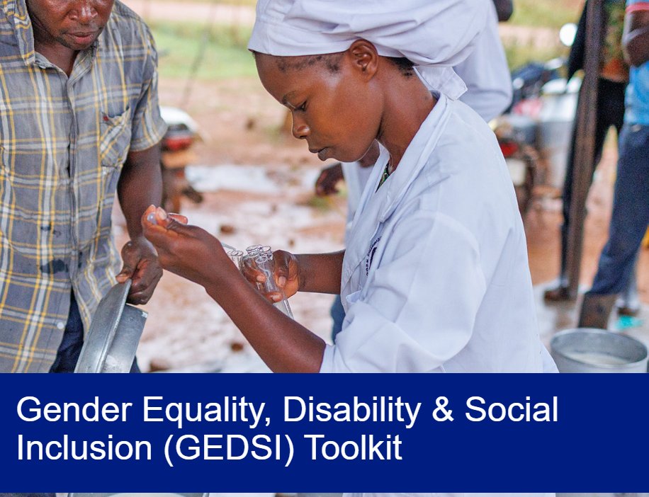 TEAEnergyAccess's tweet image. 🚨 New Gender Equality, Disability & Social Inclusion (GEDSI) toolkit from the Transforming Energy Access platform, designed to support inclusive energy access and socio-economic development.
Explore it here 👉 tinyurl.com/fbxsyjwb
#JustTransition #CleanEnergy