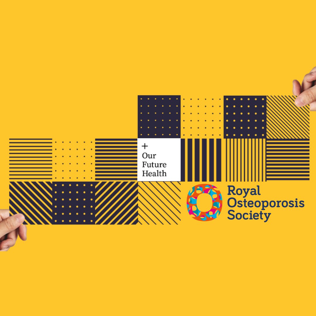 Royal Osteoporosis Society (@royalosteosoc) on Twitter photo Calling all researchers!
We're co-hosting webinars with <a href="/ukfuturehealth/">Our Future Health</a>, the UK's largest health research programme.
Click the links to register to attend the webinar on 16 June: bit.ly/3Holqp6 or 19 June: bit.ly/4jsL752.
#OurFutureHealth #OurFutureHealthUK Calling all researchers!
We're co-hosting webinars with <a href="/ukfuturehealth/">Our Future Health</a>, the UK's largest health research programme.
Click the links to register to attend the webinar on 16 June: bit.ly/3Holqp6 or 19 June: bit.ly/4jsL752.
#OurFutureHealth #OurFutureHealthUK