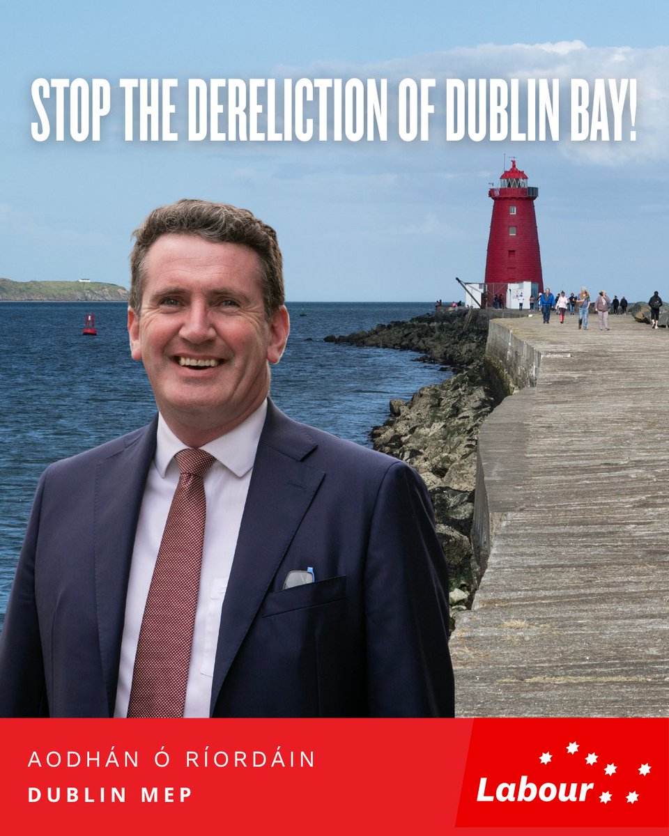 The Labour Party (@labour) on Twitter photo A ban swim ban is now in place on Dollymount Strand. 🌊
When will Dublin's environment be a priority for this Government? 🌿
Let's work together to preserve, protect and enhance Dublin Bay. 
Dublin MEP Aodhán Ó Ríordáin 👇️
labour.ie/news/2025/06/0… A ban swim ban is now in place on Dollymount Strand. 🌊
When will Dublin's environment be a priority for this Government? 🌿
Let's work together to preserve, protect and enhance Dublin Bay. 
Dublin MEP Aodhán Ó Ríordáin 👇️
labour.ie/news/2025/06/0…