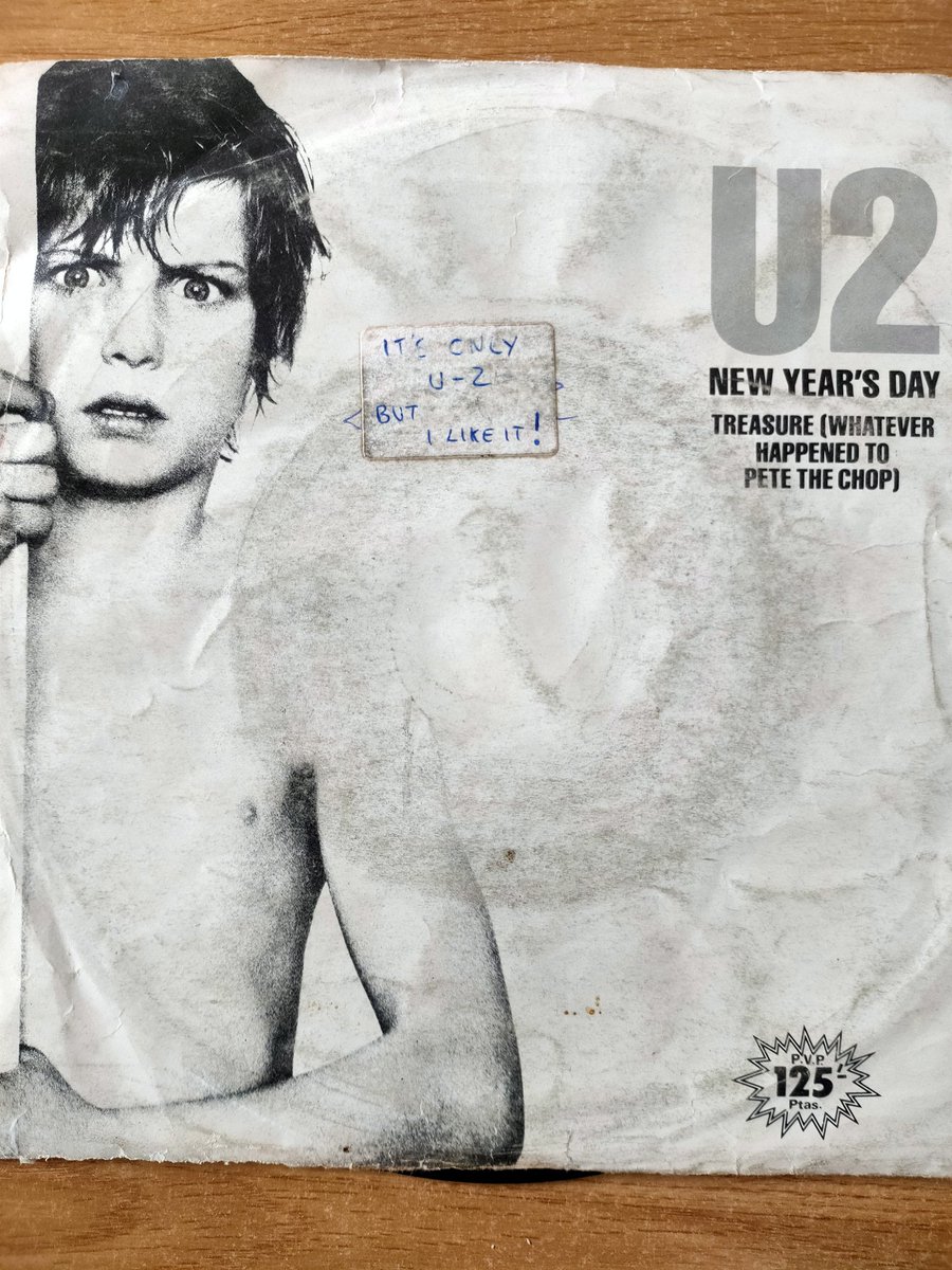 M'heu preguntat, què se sent al fer 60 anys? Afortunat de punxar en els 80 U2 i conservar el single a 45 rpm que valia 125 pesstes. Menys d'un euro.