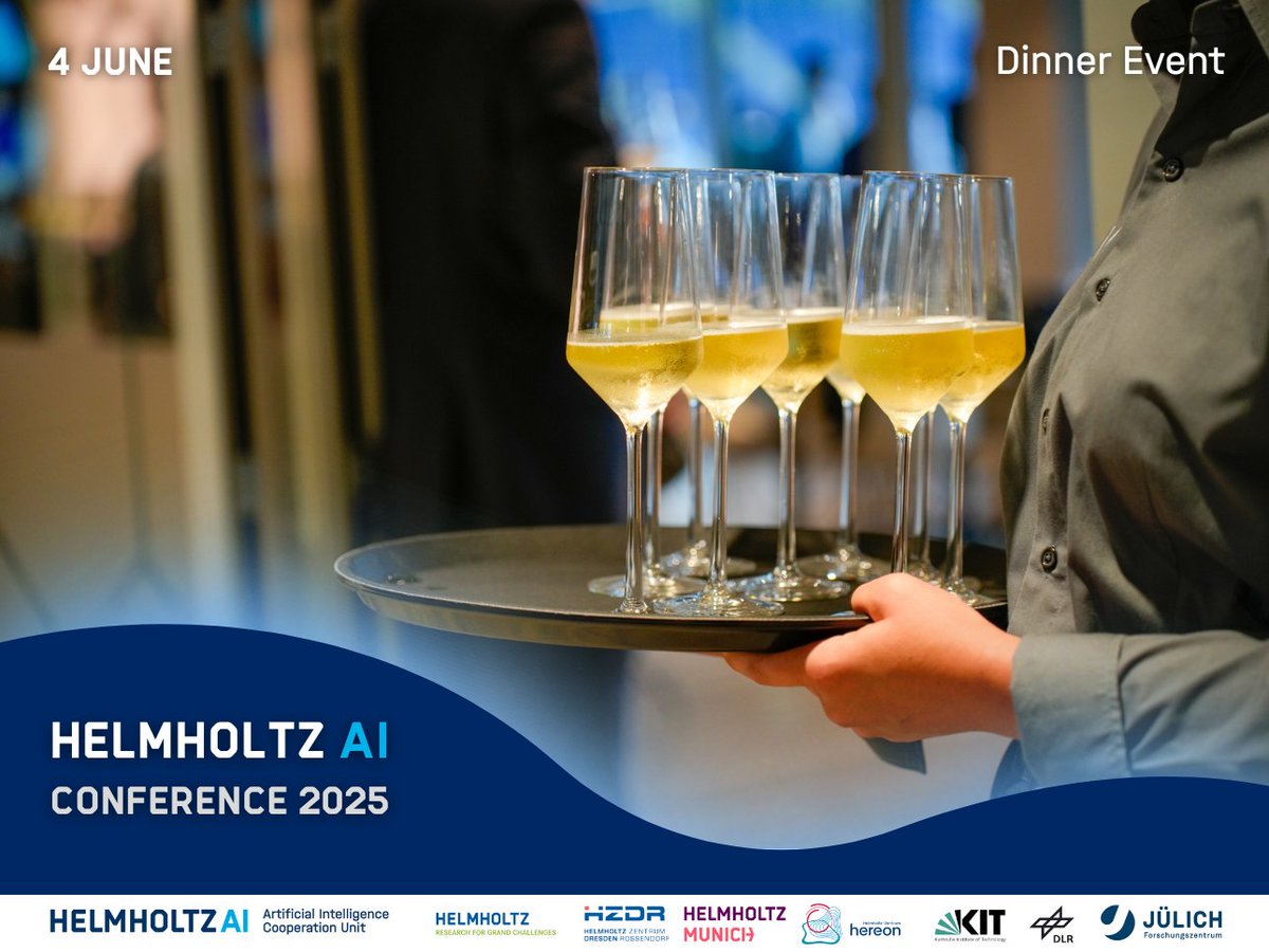 helmholtz_ai's tweet image. Knowledge exchange meets meaningful connection - and few venues spark conversation like this one.
The last evening of #HAICON25 was at the BBBank Wildpark VIP Lounge with dinner, dialogue, and a big reveal:
📍HAICON26 → Munich, June 2026!
Thanks to everyone who made it special