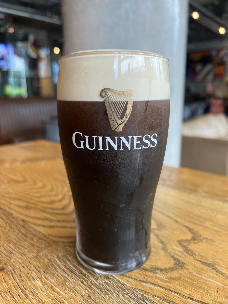 Come on Dublin. I’m less than a mile from <a href="/GuinnessIreland/">Guinness Ireland</a> Storehouse. #badpour