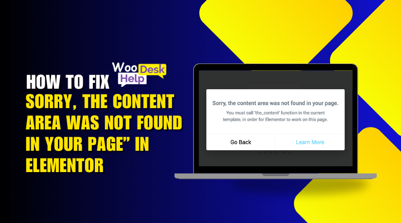 WooHelpDesk's tweet image. Content Area Not Found” in #Elementor?⚠️

🛠️ Add the_content() to your theme
🛠️ Use #ThemeBuilder for WooCommerce pages
🛠️ Disable conflicting plugins &amp;amp; update templates
Read Now: shorturl.at/byotD

#WordPress #WooCommerce #WebDev #ElementorTips #PluginConflicts