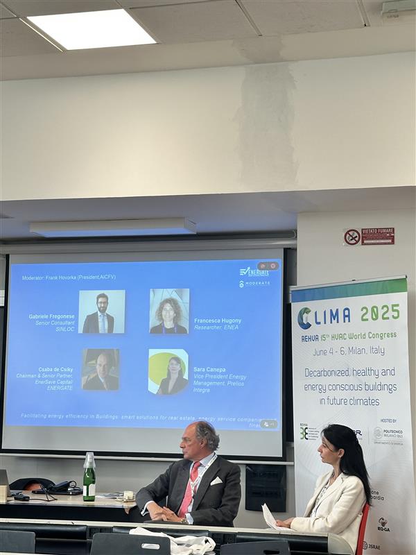 Energate_eu's tweet image. 🚀 The CLIMA 2025 workshop by ENERGATE & MODERATE was a success!
Thanks to @REHVAHVAC & key members for driving smart energy solutions & innovation for greener, smarter buildings.
Together, we build a sustainable future!
#CLIMA2025 #LIFEAmplifier #LIFEProgramme