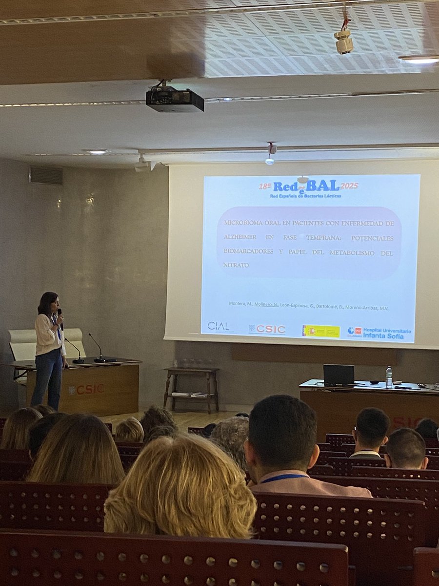 Microbioma oral en pacientes con enfermedad de Alzheimer en fase temprana por Natalia Molinero del CIAL-CSIC