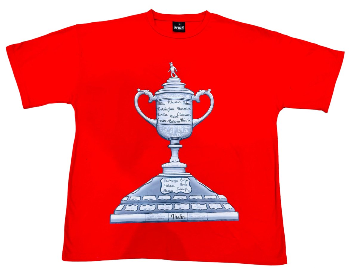 🏆 INTRODUCTING - THE WINNER-8 TEE 🏆

To commemorate the Dons' Scottish Cup win, in collaboration w/<a href="/stjarnaapparel/">Stjärna Apparel ™</a>, this tee depcits the trophy itself, engraved with the names of those players who delivered No. 8.

PRE-ORDER NOW -> 

a-b24.co.uk/product/winner…